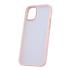 Puzdro Satin iPhone 12/12 Pro, matné - ružové