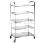 Päťpolicový transportný vozík EKO