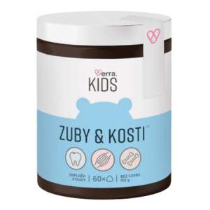 VERRA Kids kosti & zuby 60 žuvacích pastiliek