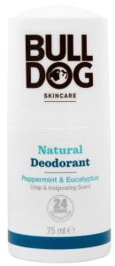 Bulldog Prírodný guľôčkový dezodorant (Natural Deodorant Peppermint & Eucalyptus Crisp & Invigorating Scent) 75 ml