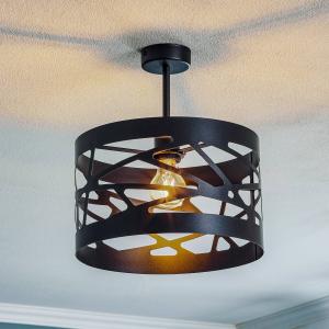 Stropné svietidlo Modul Frez Ø 30 cm, čierne