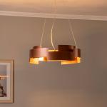 Závesné svietidlo Tori, meď