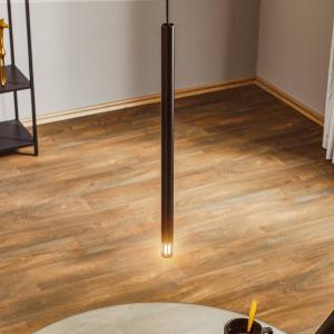 Závesné svietidlo Sopel Laser, 1-pl., čierne