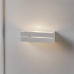 Nástenné svetlo Keramik Top, biele, 32 x 9 cm