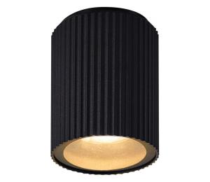 Nordlux Nordlux - Vonkajšie stropné svietidlo KYKLOP 1xGU10/15W/230V IP54 čierna