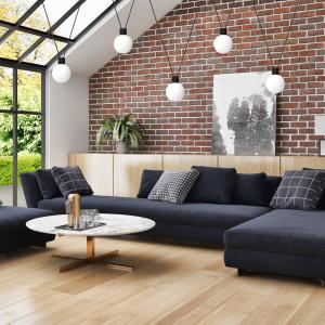 Závesné svietidlo Capri s okrúhlym tienidlom na lampu, 1-plameňové