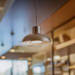 Závesné svietidlo Linea, čierne, 1-plameňové