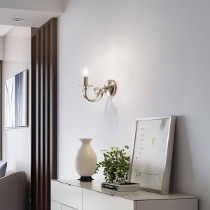 Nástenné svetlo Castro, mosadz antik, 1-pl