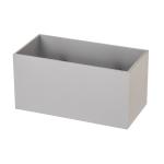 Euluna Elestren nástenné svetlo, rohové, šedé