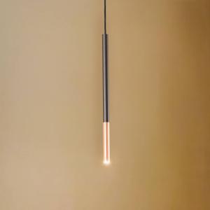 Euluna Thalassa závesné svietidlo 1-pl. G9 čierna/meď