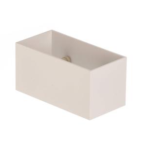 Euluna Elestren nástenné svetlo, rohové, biele