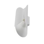 Euluna Faelan nástenné svetlo s clonou, biele