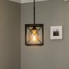 Závesné svietidlo AV-1732-1BSY čierne, 1-plameňové