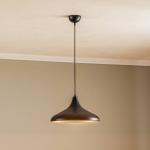 Závesné svietidlo AV-4106-M8-BSY-36 čierne/zlaté Ø 36 cm