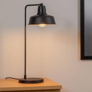 Stolová lampa Berceste 181BLACK-ML, čierna kovová výška 55 cm