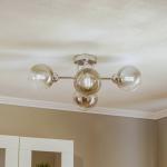 Stropné svietidlo Bolet Ø 65 cm, chróm, 4-pl