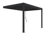 ArtRoja Bioklimatická hliníková pergola INTRO PLUS do steny | antracit 4 x 3 m