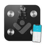 TRUELIFE Fitscale W6 BT black inteligentná váha 1 ks