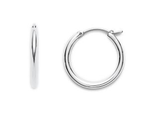 Fossil Nadčasové oceľové náušnice kruhy JOF00001040