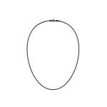 Daniel Wellington Štýlový čierny náhrdelník z ocele Tide Mesh DW00401105