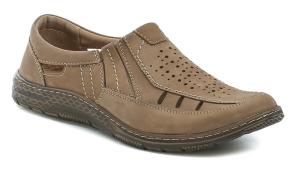 Mateos 492 svetlo hnedé pánske poltopánky EUR 40