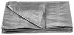 Nepremokavá krycia plachta Medium 2x3 m, 100 g/m², strieborná, s okami