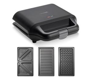 Concept Concept SV3054 - Toustovač 3v1 700W/230V čierna