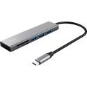 Trust HALYX USB-C Hub, Card reader
