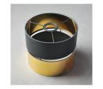 Náhradné tienidlo k stolnej lampe a nástennému svietidlu HILTON E27 čierna/zlatá