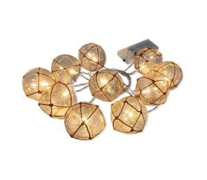 LED Dekoračná reťaz AHNE 10xLED/2xAA 2,1 m teplá biela