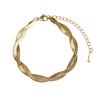 Emily Westwood Dvojitý pozlátený náramok Hádok Liana EWB250263G