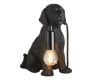 Endon Endon 107365 - Stolná lampa PUPPY 1xE14/7W/230V čierna