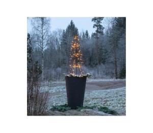 Eglo 411162 -LED Vonk. vianočný dekorácia 140xLED/0,066W/31V 90 cm IP44 teplá biela