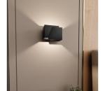 EMIBIG Nástenné svietidlo FROST 1xG9/8W/230V čierna