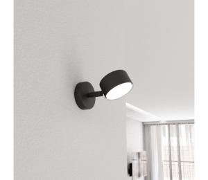EMIBIG Nástenné svietidlo SORA 1xGX53/12W/230V čierna