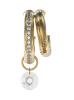 Guess Originálne single náušnice Crazy Earrings JUBE03294JWYGT
