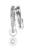 Guess Dizajnová single náušnice Crazy Earrings JUBE03294JWRHT