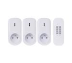 SADA 3x Diaľkovo ovládané zásuvky 230V + 1x CR2032