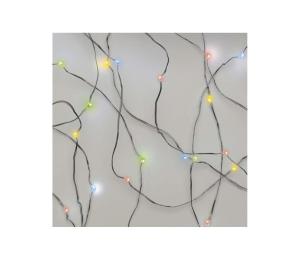 LED Vianočná reťaz 20xLED/2xAA 2,4m multicolor