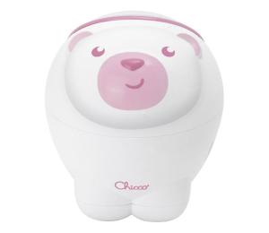 Chicco Chicco - Detský projektor 2v1 POLAR BEAR 3xAA ružová