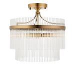 Endon Endon 112575 - Prisadený luster MARIETTA 3xE14/7W/230V mosadz/číra