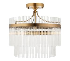 Endon Endon 112575 - Prisadený luster MARIETTA 3xE14/7W/230V mosadz/číra