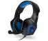 CONNECT IT CONNECT IT CHP-5500-BL - LED Herné káblové slúchadlá s mikrofónom čierna/modrá