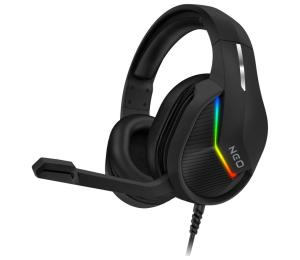 CONNECT IT CONNECT IT CHP-3595-BK - LED RGB Herné káblové slúchadlá s mikrofónom čierna