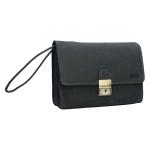 Lagen E-2015-W čierna kožená etue