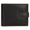 Lagen W-2006 čierna pánska kožená peňaženka