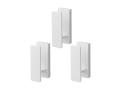 Sada nástenných vešiakov Yamazaki Tower 1688, 3ks, biela