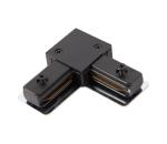 Konektor pre svietidlá v lištovom systéme 1-fázový typ L čierna