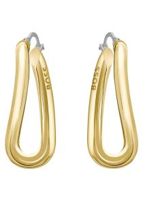 Hugo Boss Štýlové pozlátené visiace náušnice Melya 1580440