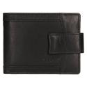 Lagen V-05 čierna pánska kožená peňaženka